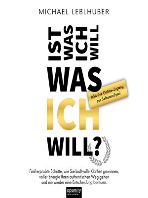 cover image of Ist was ich will--was ICH will?